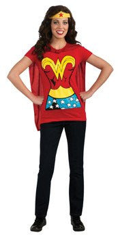 Costume - Adult Wonder Woman Shirt Set