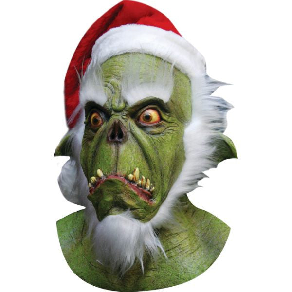 Costume - Green Santa Mask