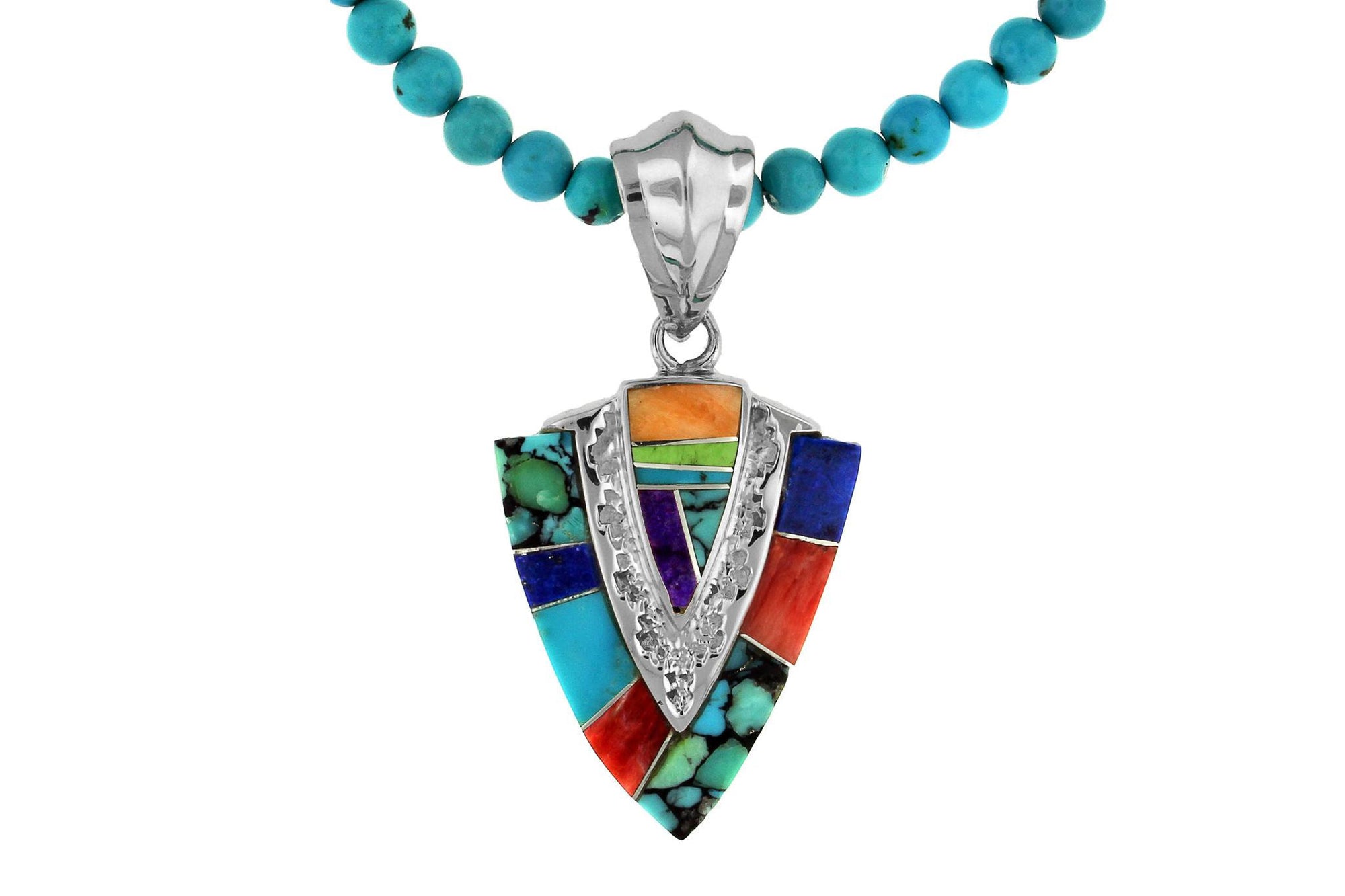 Native American Jewelry - David Rosales Arrow Pendant