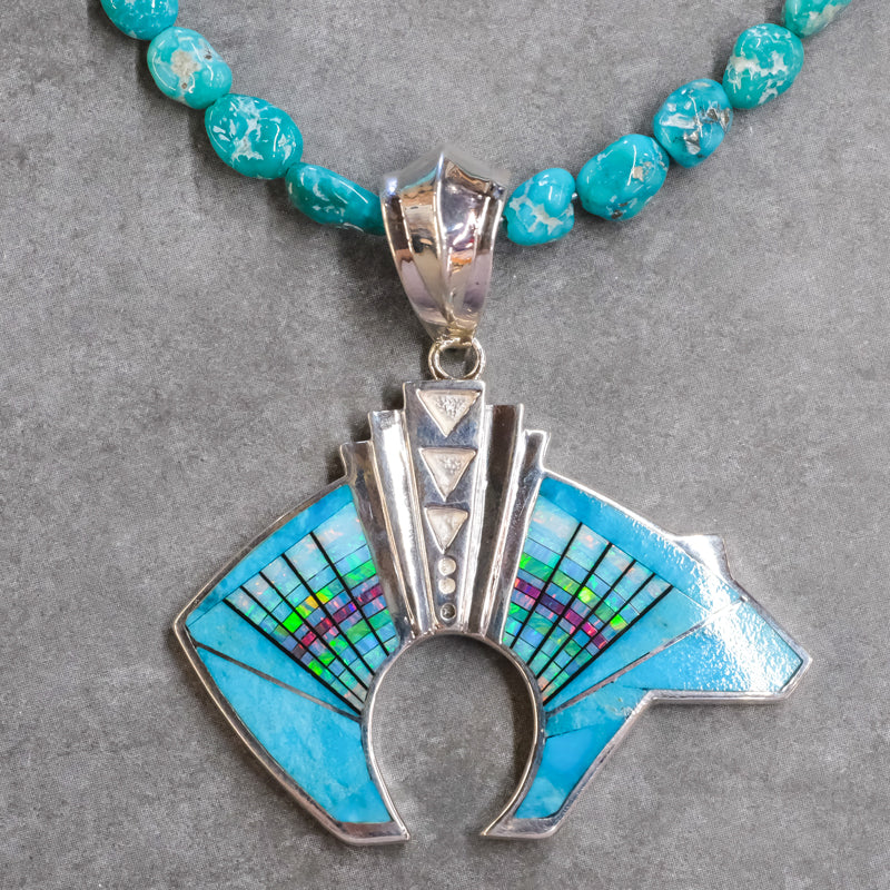 David Rosales Stardust Bear Pendant