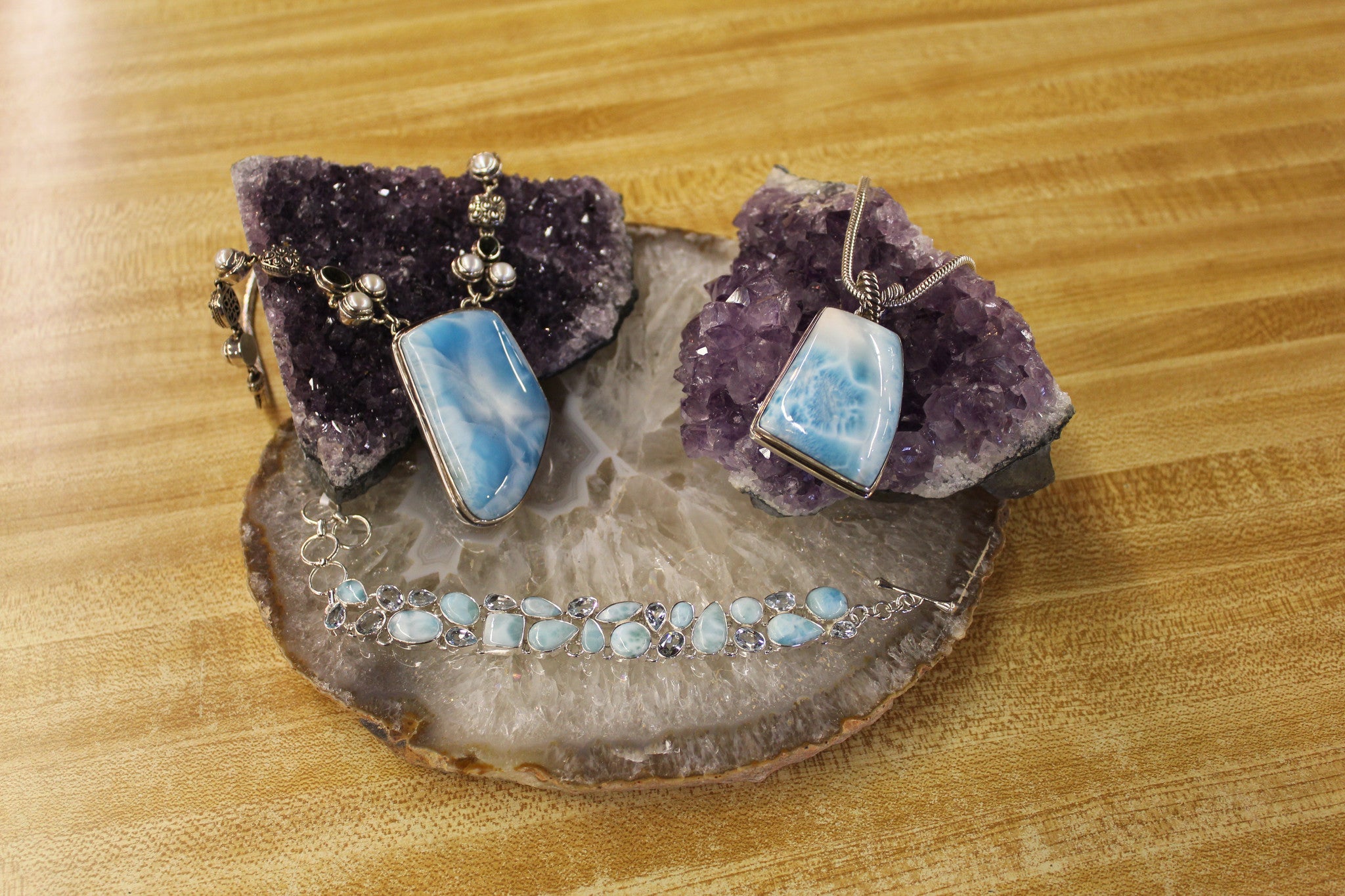 Larimar Jewelry-the Beautiful Stone of the Carribean