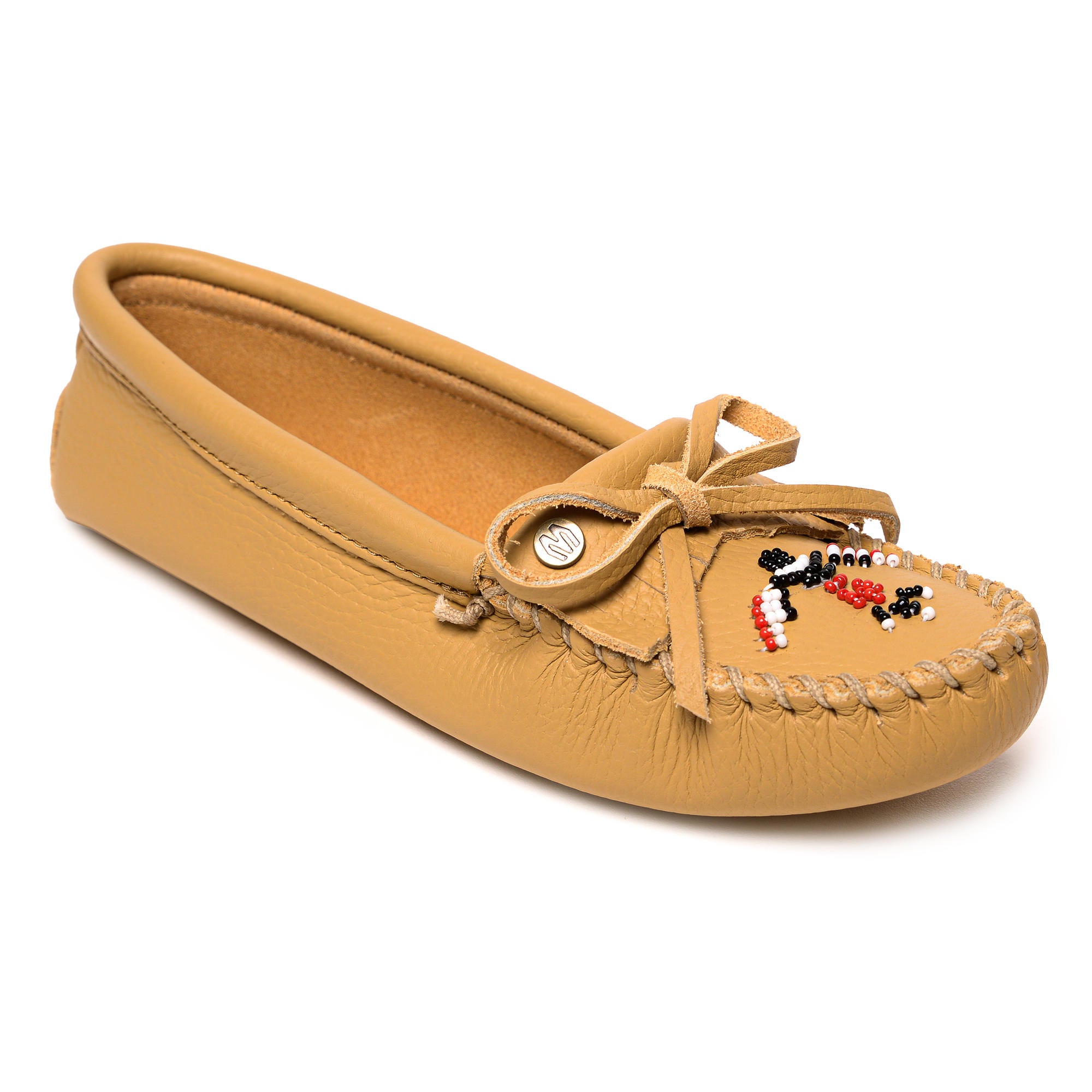 Thunderbird Softsole in Smooth Leather by Minnetonka