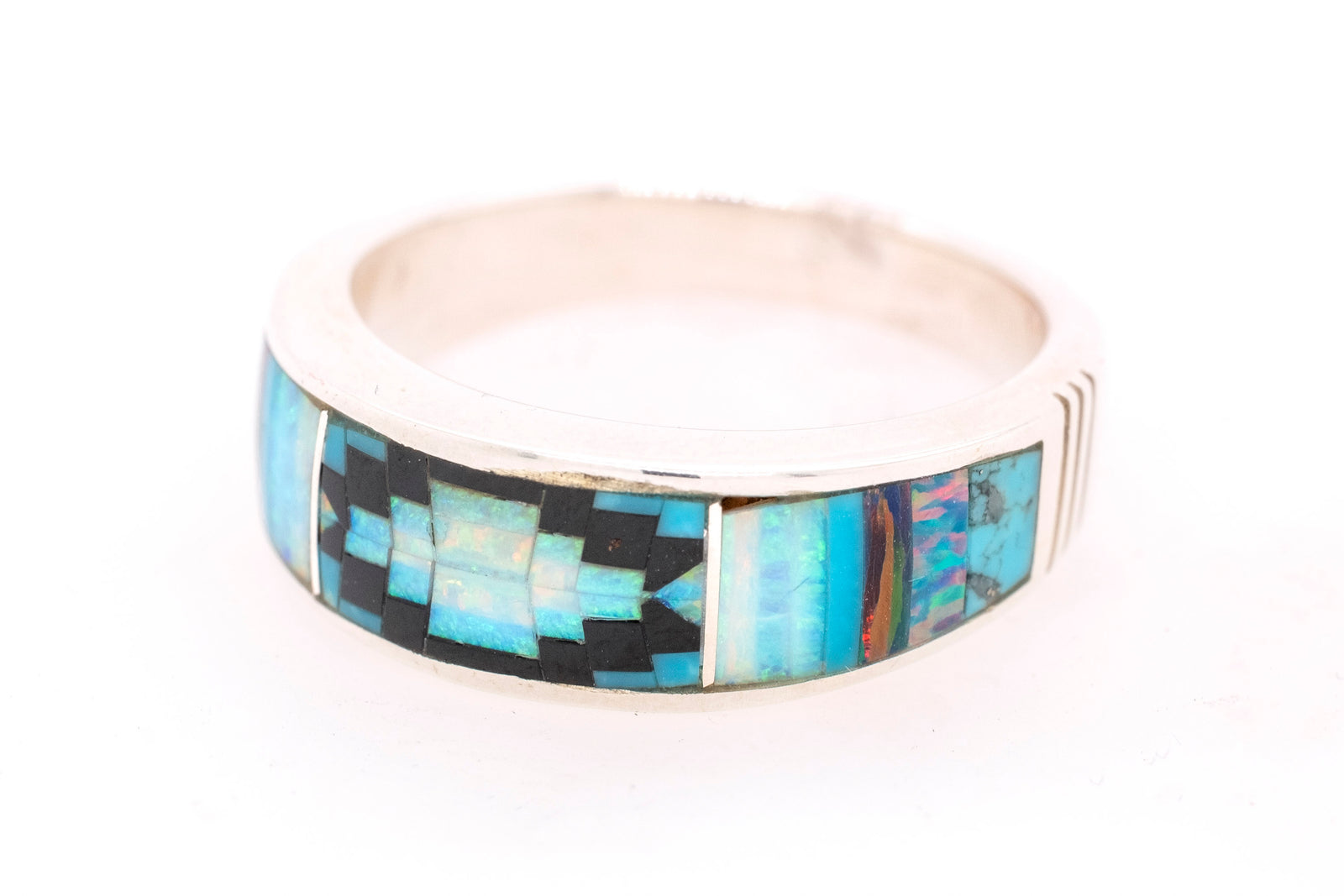 David Rosales Stardust Band Ring - Side