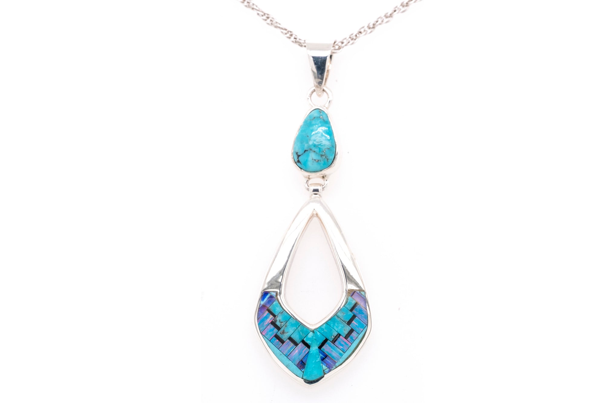 David Rosales Stardust Teardrop Pendant