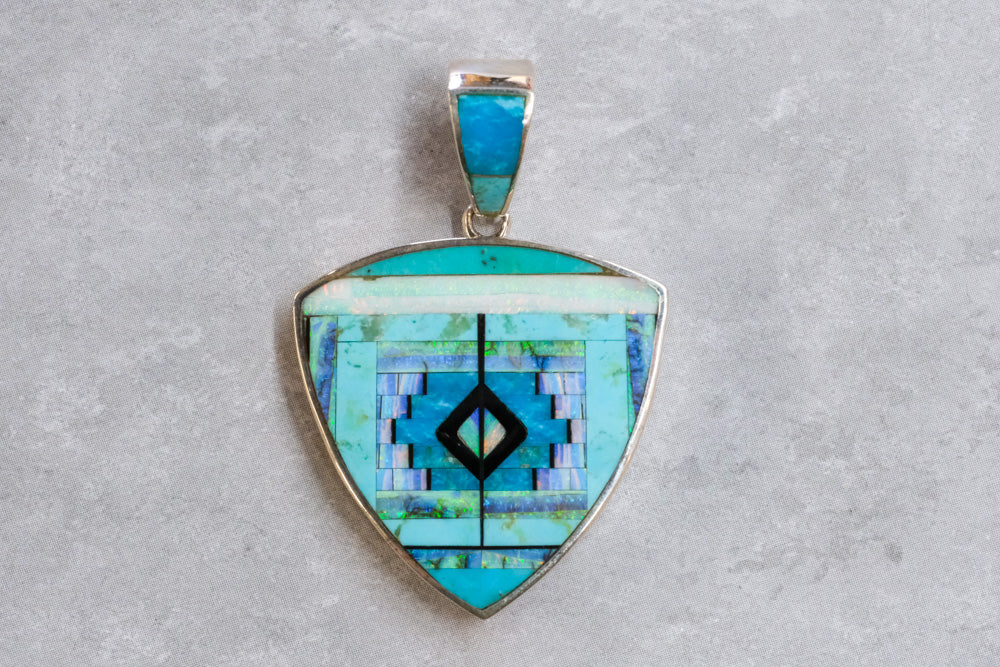 David Rosales Stardust Crest Pendant