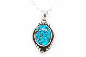 Egyptian Turquoise Pendant by Gary Glandon