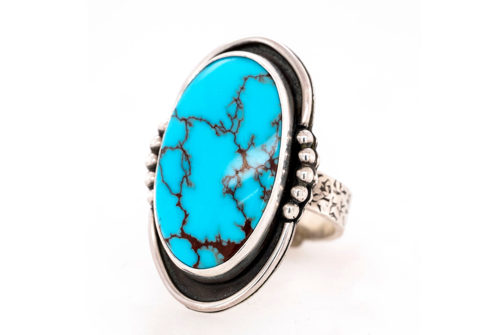Gary Glandon Egyptian Turquoise Ring - Side