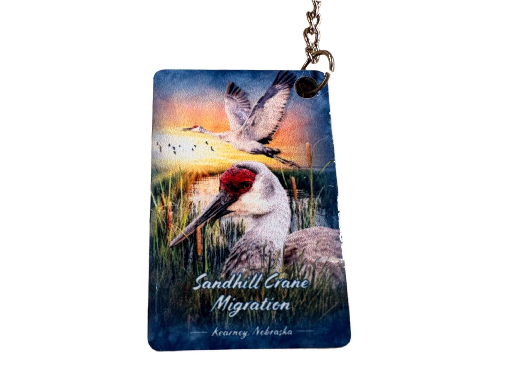 Sandhill Crane Souvenir Key Chain