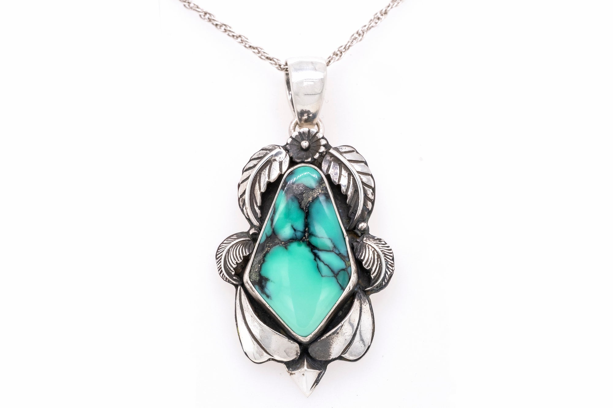 Mystic Meadow Verascite Pendant by Gary Glandon