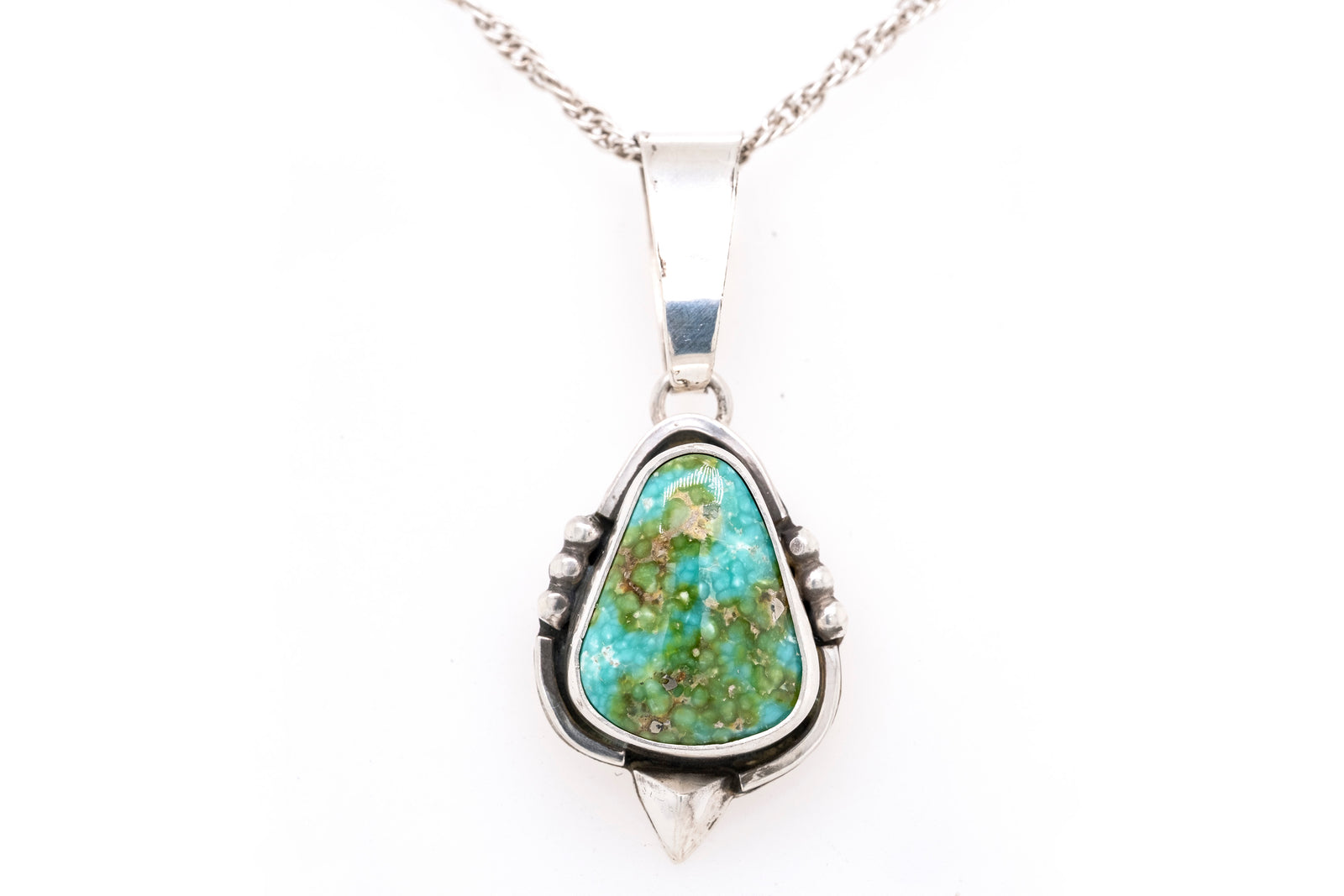 Small Speckeled Sonoran Turquoise Pendant