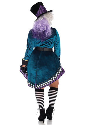 Delightful Hatter Costume Back - Leg Avenue