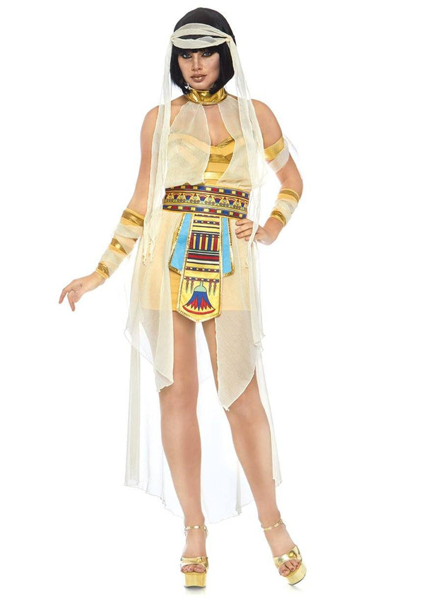 6 PC Nile Mummy (Egyptian) Costume - Stagecoach Jewelry