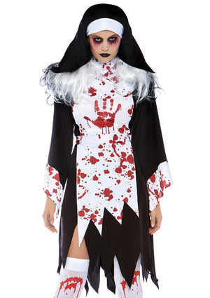 Killer Nun Costume - Leg Avenue