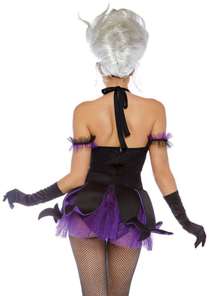 Sea Witch Ursula Costume Back - Leg Avenue