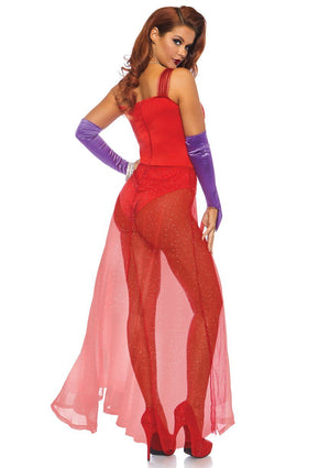 Bombshell Babe Costume Back - Leg Avenue