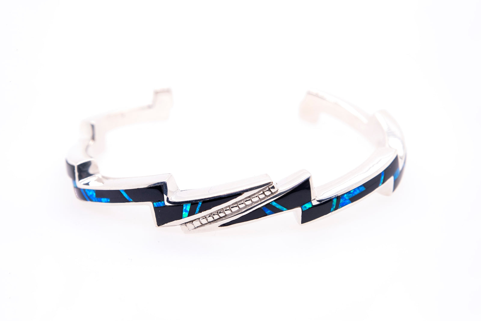 David Rosales Black Beauty Lightning Bracelet - Front