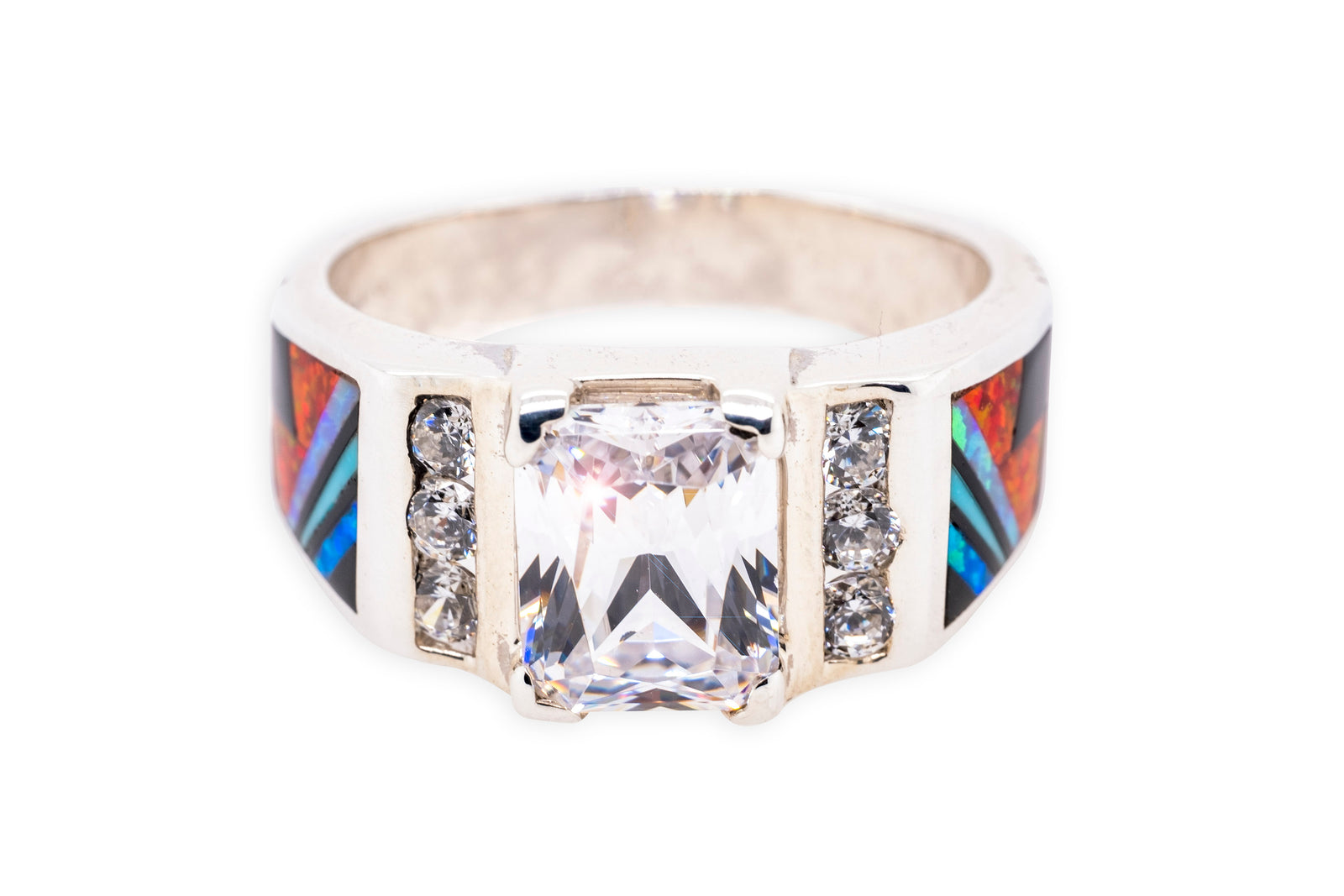 David Rosales Brilliant CZ Ring - Side