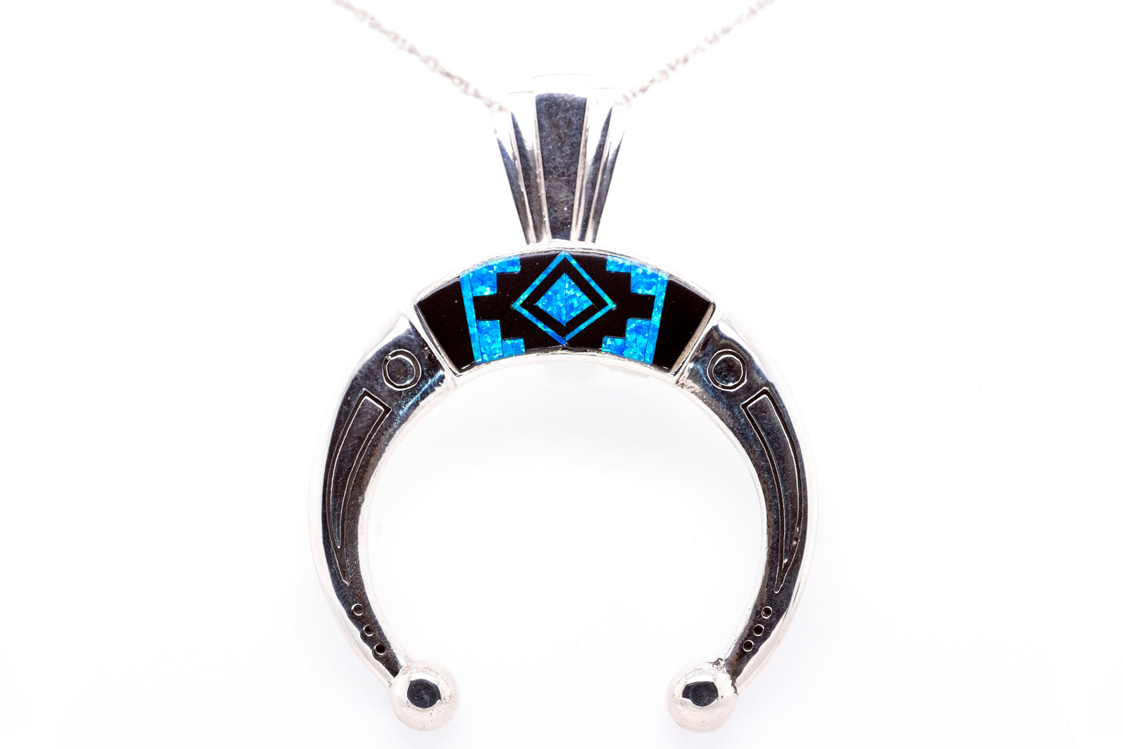 David Rosales Large Black Beauty Naja Pendant