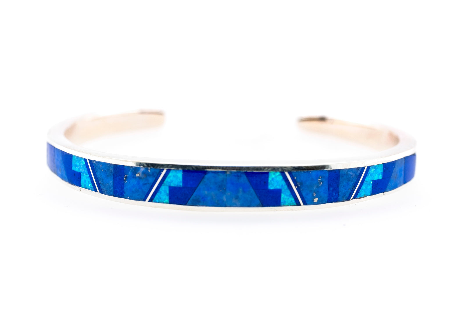 David Rosales Narrow Blue Sky Bracelet - Side