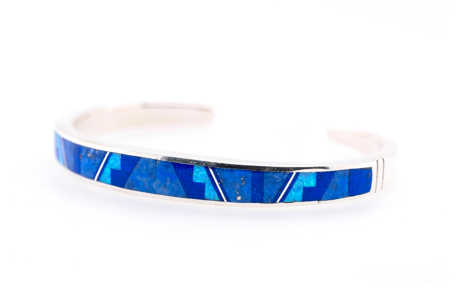 David Rosales Narrow Blue Sky Bracelet - Side