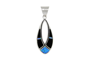 David Rosales Black Beauty Pendant - Native American Jewelry