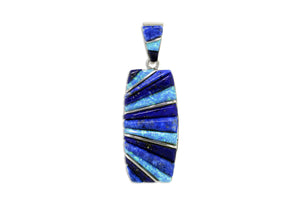 David Rosales Blue Sky Lapis Pendant