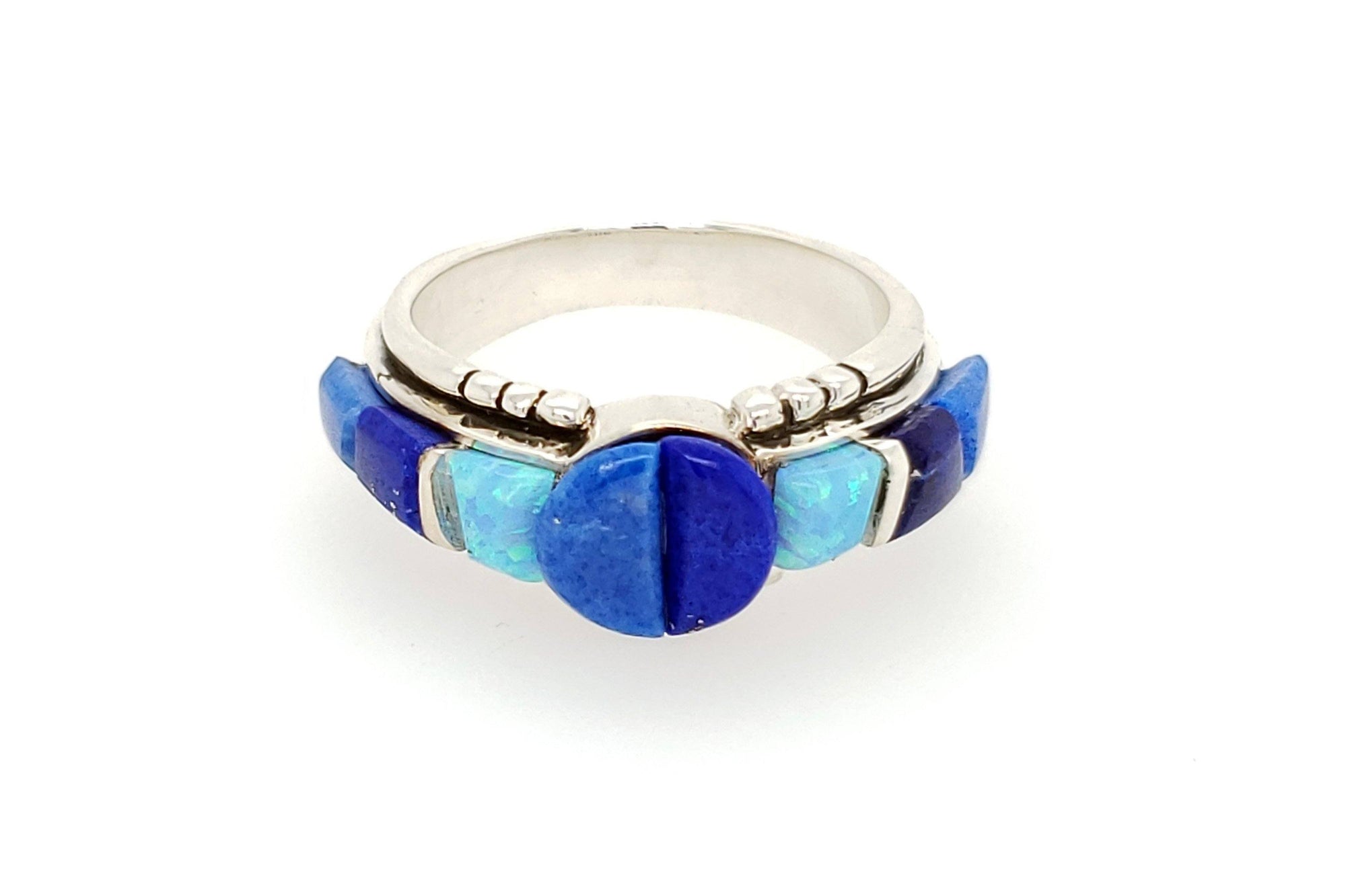David Rosales Blue Sky Lapis Ring