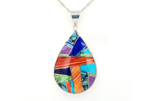 David Rosales Indian Summer Pendant - Native American Jewelry