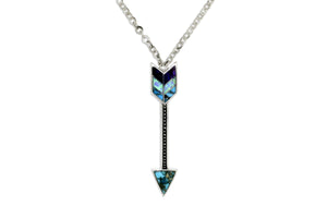 David Rosales Shalako Arrow Pendant - Turquoise Jewelry