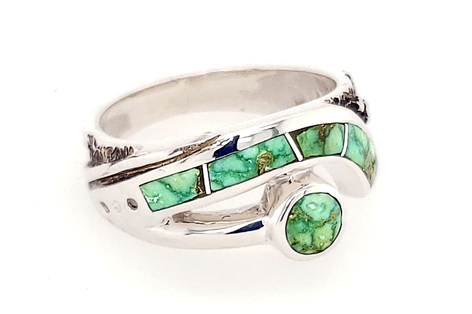 David Rosales Sonoran Gold Turquoise Ring