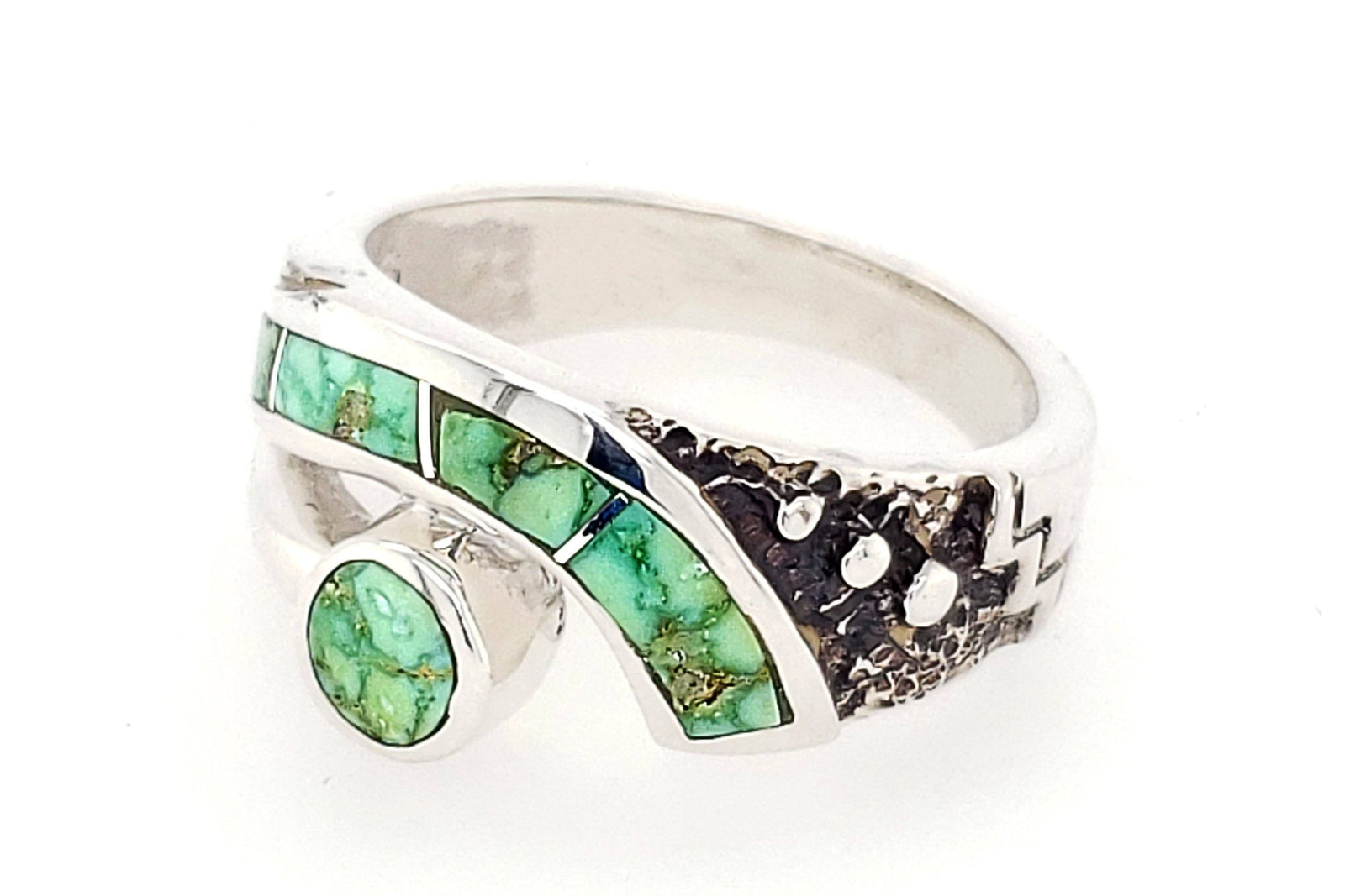 David Rosales Sonoran Gold Turquoise Ring