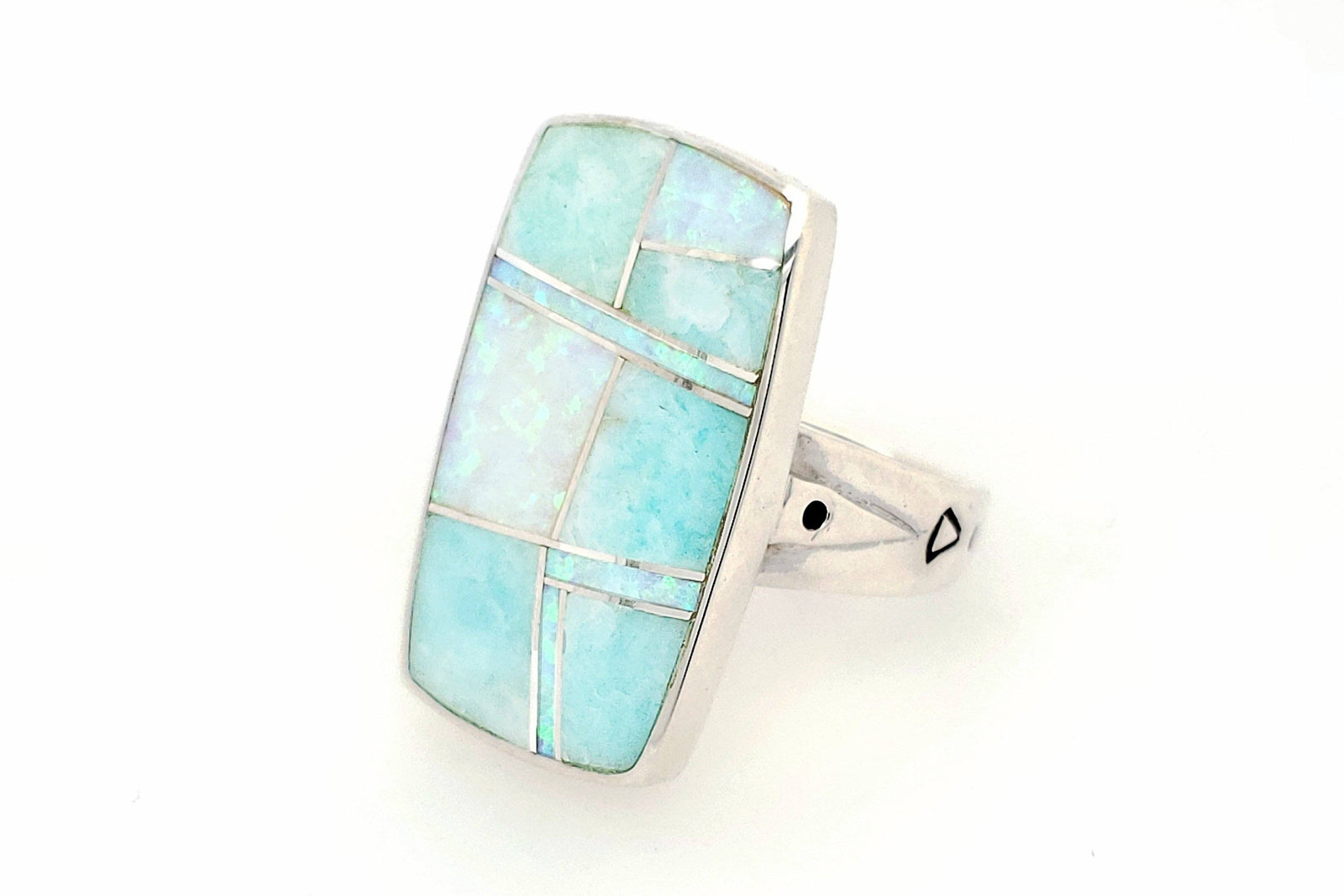 David Rosales Square Amazing Light Ring - Side