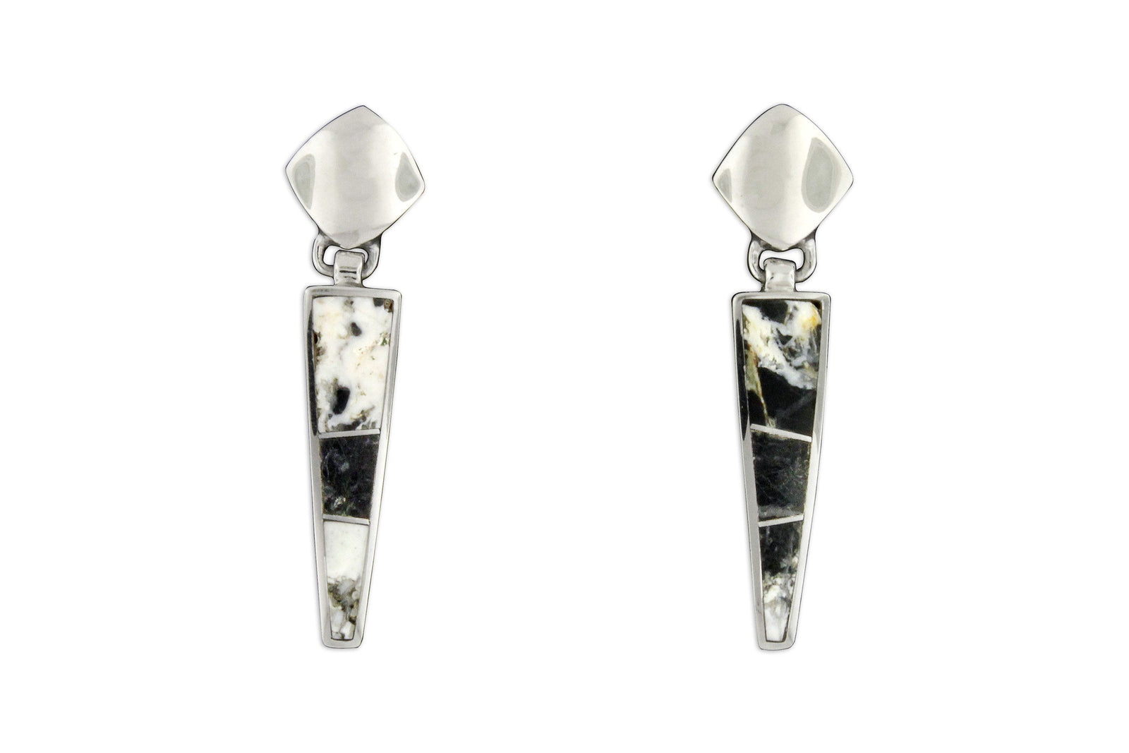 David Rosales White Buffalo Earrings