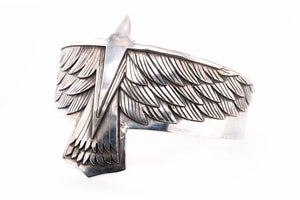 Multi-Layer Silver Eagle Bracelet