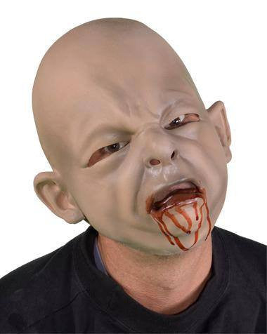 Costume - Big Zombie Baby Mask
