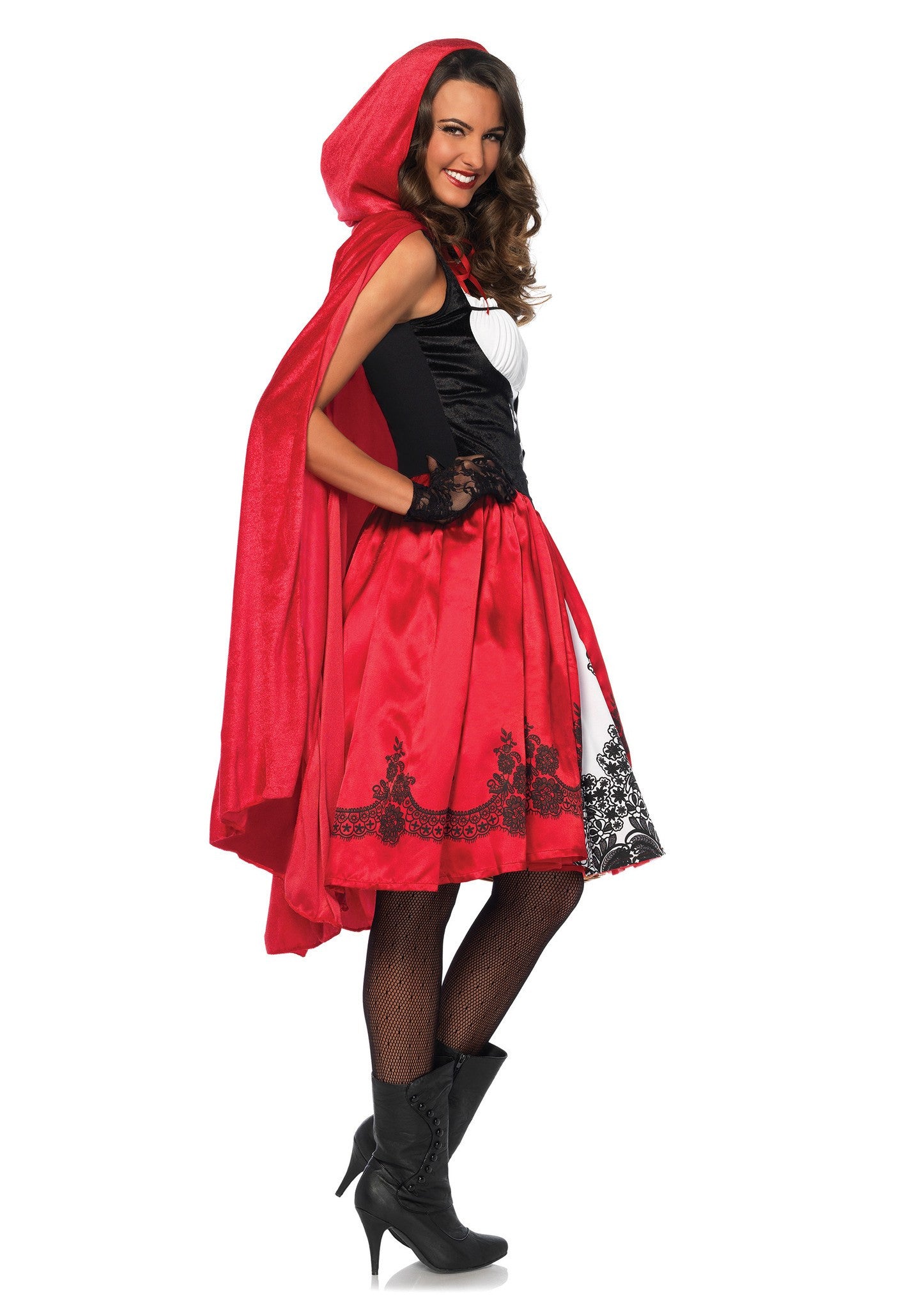 red dress with hood Classic Red Riding Hood Costume - Little Red Riding Hood