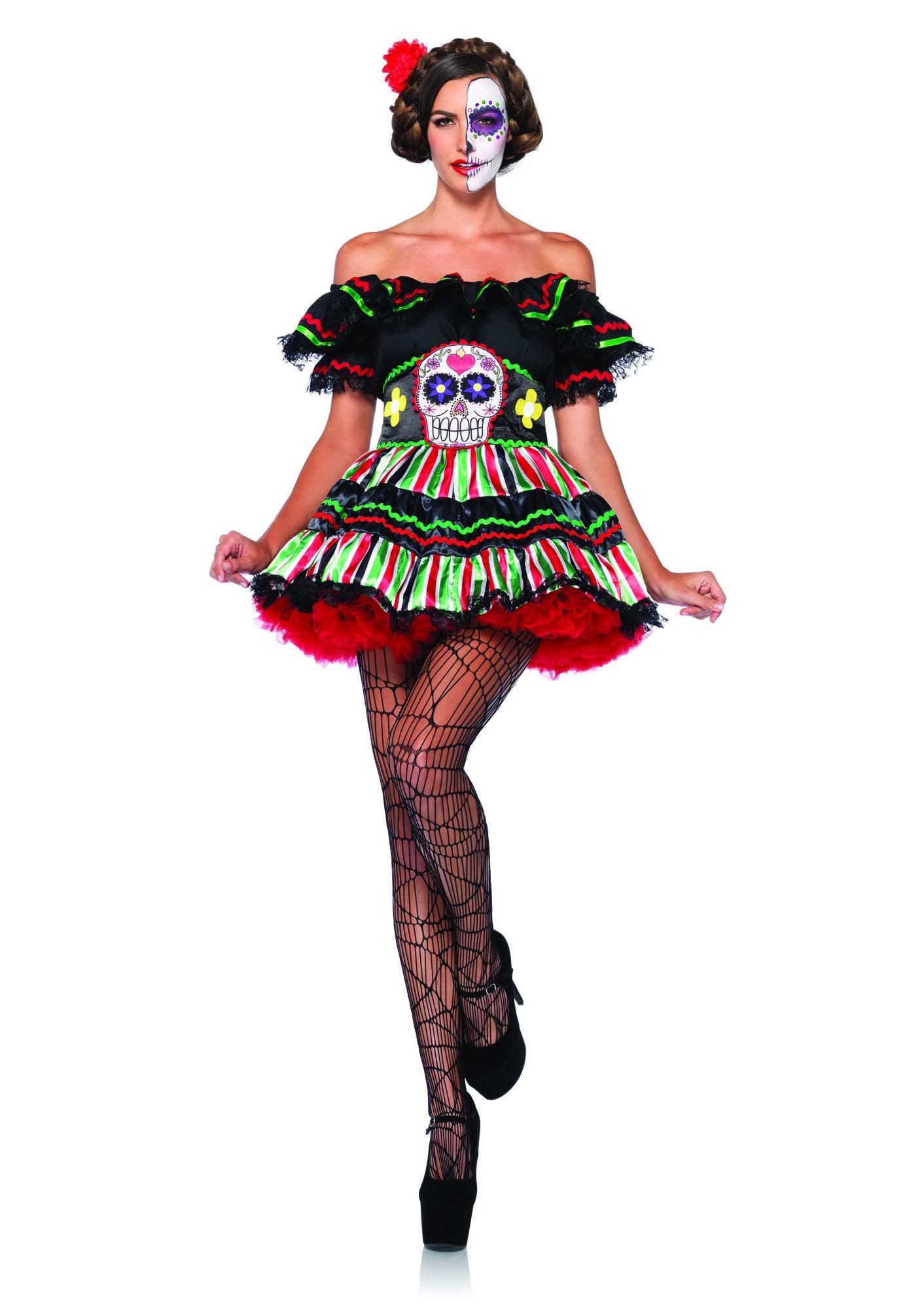 Day Of the Dead Doll Costume
