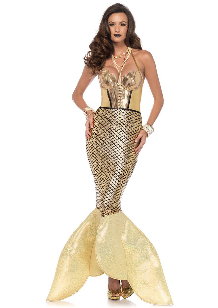 Golden Glimmer Mermaid Costume - Stagecoach Jewelry Golden Glimmer Mermaid Costume - Stagecoach Jewelry