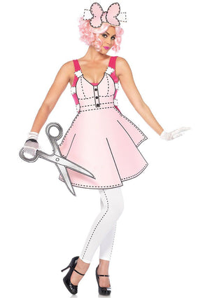 Pretty Paper Doll Costume