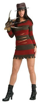 Costume - Sexy Female Freddy Krueger Costume