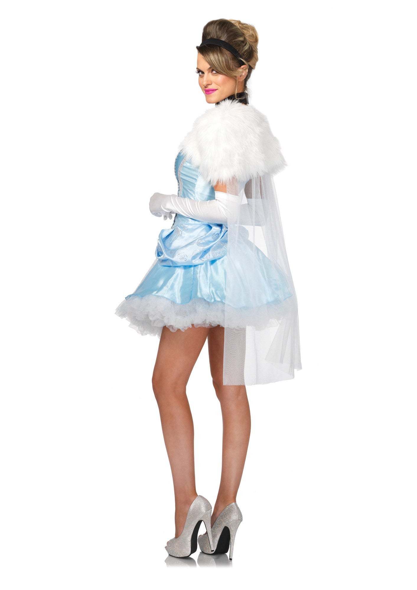 Kids Blue Cinderella Fancy Dress Costume (3-9yrs) - Matalan