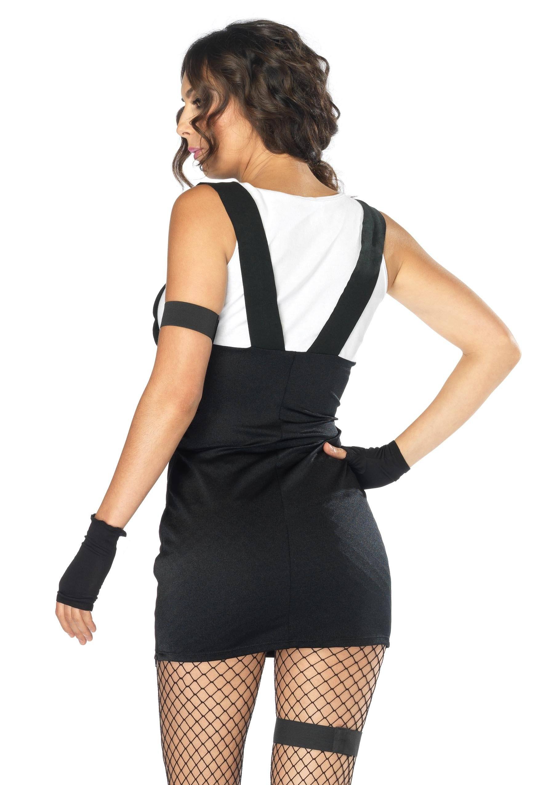 swat fancy dress ladies Leg Avenue Women's SWAT Team Babe Halloween Costume, Black, Large