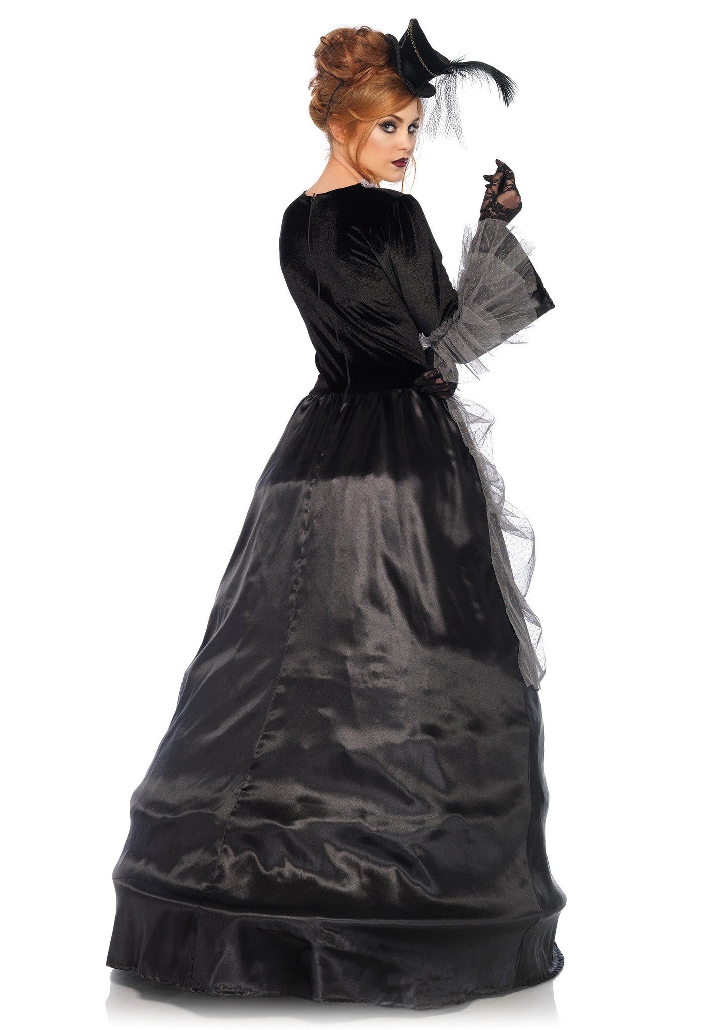 Velvet Victorian Ball Gown Costume - Stagecoach Jewelry Velvet Victorian Ball Gown Costume - Stagecoach Jewelry