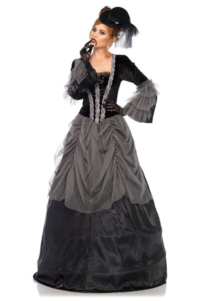 Costume - Velvet Victorian Ball Gown Costume