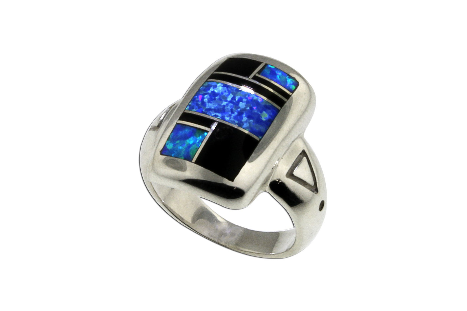 Native American Jewelry - David Rosales Black Beauty Ring