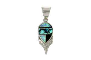 Native American Jewelry - David Rosales Shalako Pendant