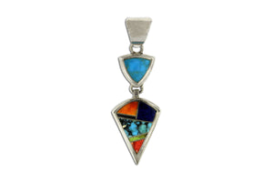 Native American Jewelry - David Rosales Indian Summer Pendant