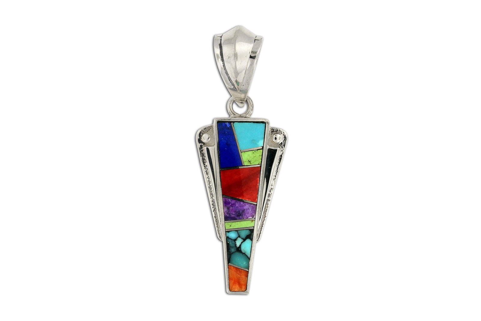 Native American Jewelry - David Rosales Indian Summer Pendant
