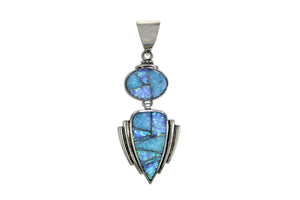 Native American Jewelry - David Rosales Amazing Light Pendant