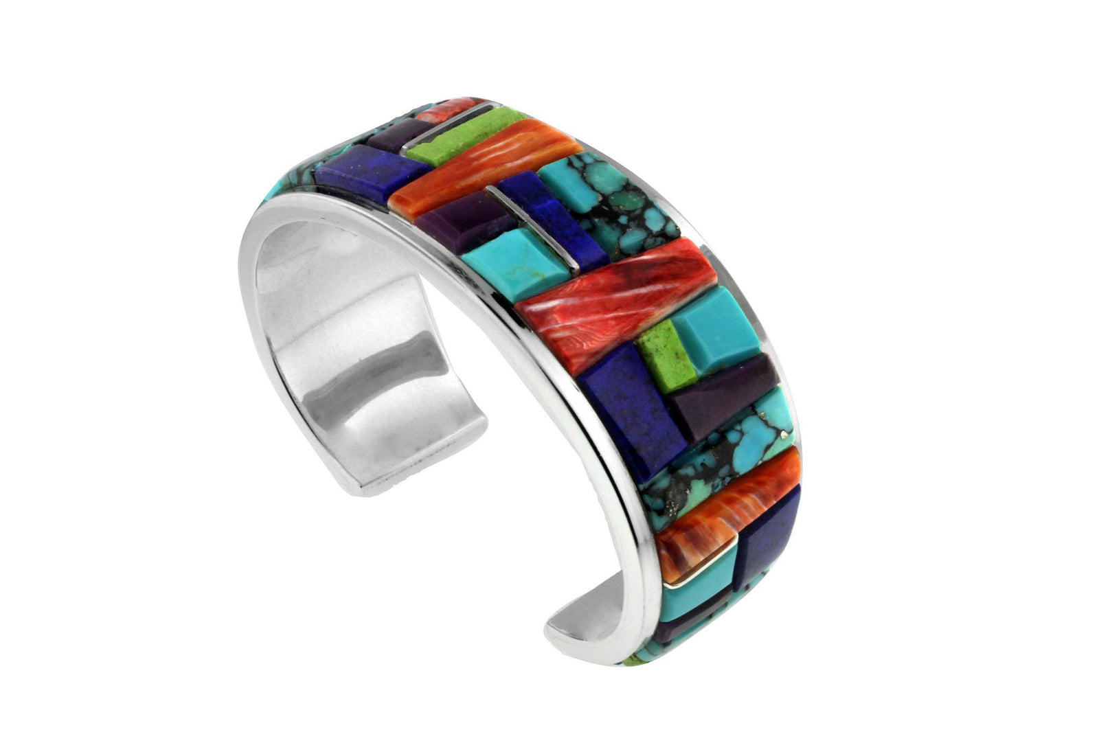 Native American Jewelry - Colorful David Rosales Men's Bracelet